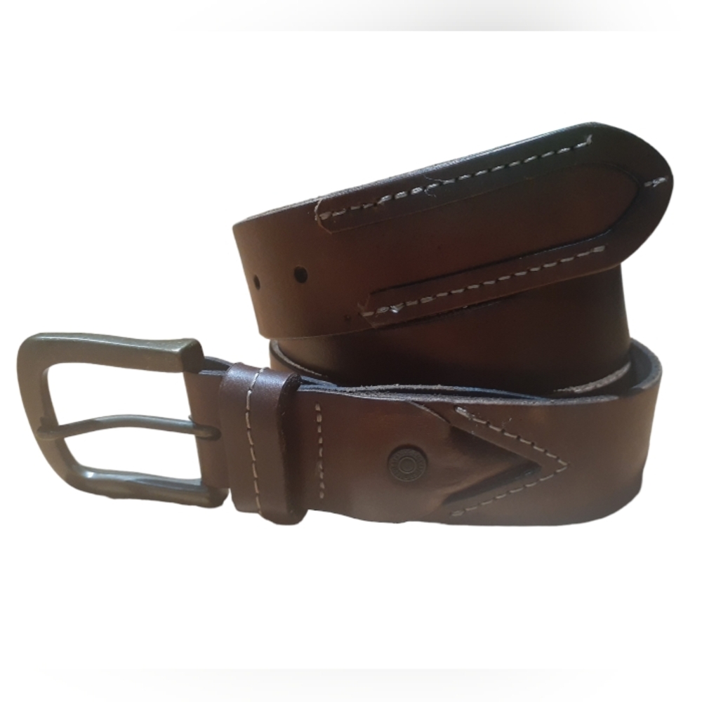 Levi Strauss Signature Men's Size 42/44 Brown Leather Belt